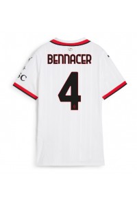 Fotbalové Dres AC Milan Ismael Bennacer #4 Dámské Venkovní Oblečení 2024-25 Krátký Rukáv